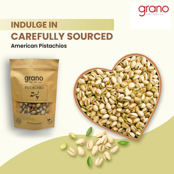 GranoFoods 100% Organic Pistachios – Premium Quality, Nutritious, and Naturally Delicious