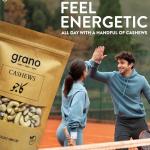 GranoFoods 100% Organic Cashews – Creamy, Nutritious, and Deliciously Fresh