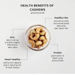 GranoFoods 100% Organic Cashews – Creamy, Nutritious, and Deliciously Fresh