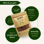 GranoFoods 100% Organic Almonds – Premium Quality, Nutritious, and Delicious