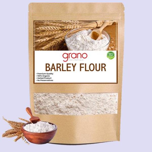 GranoFoods Premium Barley Flour - 100% Pure and Natural (2kg Pack)