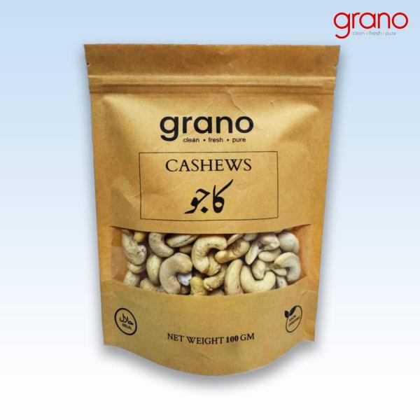 GranoFoods 100% Organic Cashews – Creamy, Nutritious, and Deliciously Fresh