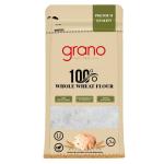 GranoFoods Premium Chakki Fresh Atta - 100% Whole Wheat Flour (2kg Pack)